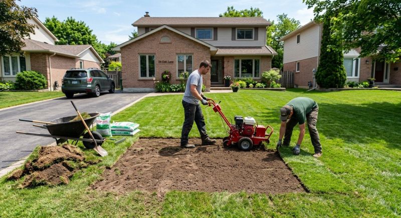 Lawn Regrading Service